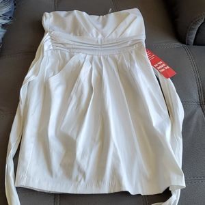 White dress. Never worn.